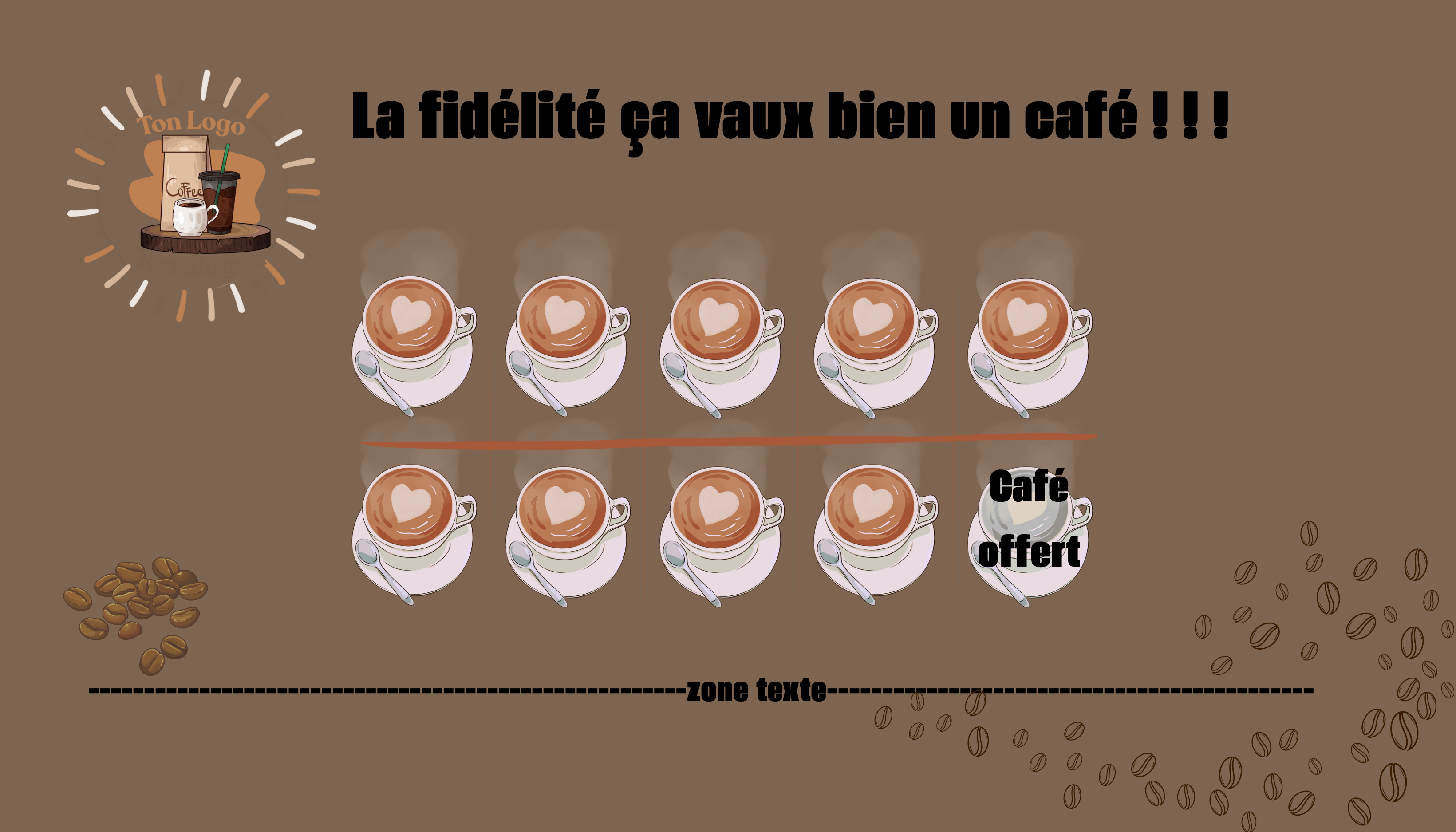 Design Carte de visite (et/ou fidélité)